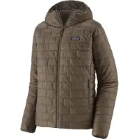 Patagonia - Leichter Stepp- Und Daundenjacken aus PrimaLoft - M's Nano Puff Hoody Marlow Brown für Herren - Größe S - Braun