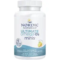 Nordic Naturals Ultimate Omega - D3 2X Mini 1120 mg 60 St