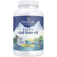 Nordic Naturals Arktisches Lebertranöl 180 Pc