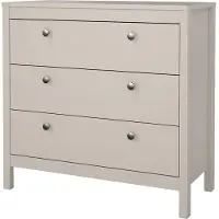 Ebuy24 Madrid Kommode 3 Schubladen Cashmere.