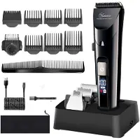 Hatteker SURKER T-Blade Haartrimmer & Elektrische Rasierer für Männer Folienrasierer Barttrimmer Herrenpflege-Set mit Dreifachklingen Kabellos