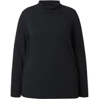 Ulla Popken Shirt in schwarz | Gr.: 50-52