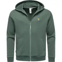 Ragwear Sweatjacke "Natten EMB" Weiche Herren Kapuzenjacke mit Stickerei