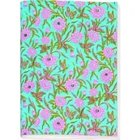 Gerstenberg Gefährlich schön Besticktes Notizheft groß Motiv Rosa Blüten / / Notizbuch