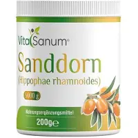 VitaSanum Sanddorn (Hippophae rhamnoides) 200 g Pulver