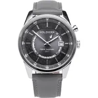 Holzkern Herrenuhr GMT Skywhirl Marmor/Silberfarben