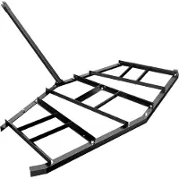 Wiltec Schleppegge 217x106cm Wiesenegge Wiesenschleppe Rasentraktor Feldegge