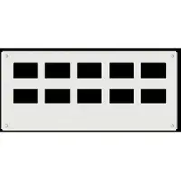 ABB & John RD56F4 Deckblech 5FB/T6 Für 2x TZ-Flansche, lose Lieferung 2CPX047126R9999