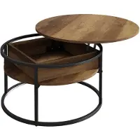 Vicco Couchtisch Marlo Holz 77 x 77 cm, Model 55946