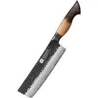 Xinzuo - Damast Nakiri 18 cm - X06 Mo Serie - hergestellt aus 67-lagigem Damaststahl