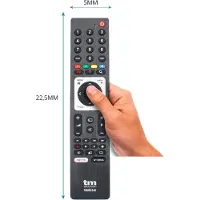 TM Electron Fernbedienung TV LED, LCD, GRUNDIG, BEKO Schwarz