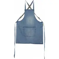 Dutchdeluxes Schürze Suspender Serie Apron Blau
