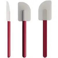 Mepal Teigschaber Classic L Red