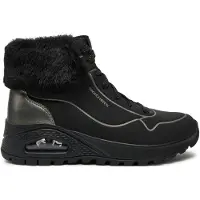 SKECHERS Damen Winter Boots/ High Sneaker/ Stiefeletten FALL SHIMMER Schwarz Synthetik Größe: 41
