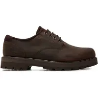 Timberland für Herren. TB0A69T9W011 Wasserdichte Schnürschuhe aus Leder Britton Road dunkelbraun (45.5), Wohnung, Schnürsenkel, Lässig, Nach