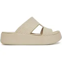 Crocs Getaway Groove Platform Hstrap Badesandalen Beige EU 39-40 Frau Beige EU 39-40