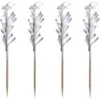 Papstar Deko-Picker weiss Frills Frills