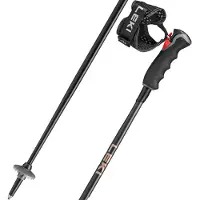 LEKI Skistöcke Artena Airfoil 3D Unisex Black/Dark Anthracite/Rosegold-105 cm