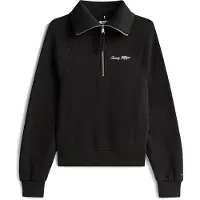 Tommy Hilfiger Sweatshirt "CLASSIC SCRIPT FLEECE HALF-ZIP"