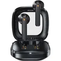 WEKOME VB09 Cyerin Serie - V5.3 TWS kabellose Bluetooth-Kopfhörer mit Ladetasche (Schwarz)