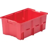 LA-KA-PE LA KA PE Drehstapelbehälter Polypropylen rot Länge 480 x Breite 312 x Höhe 200mm - DLK1C ROT