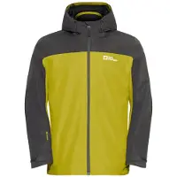 Jack Wolfskin Jacke Taubenberg 3 In 1 Herren Chartreuse / Wood-L