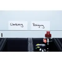 Sonstiges Magnetetikett L100xB20 mm weiß beschichtet VE 100 Stück