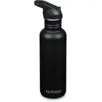 Klean Kanteen Wasserflasche Classic 800ml Flip Seal Sport Cap Black