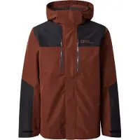 Jack Wolfskin Herren Jasper 3in1 Jacke hot choc M
