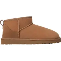 Ugg für Herren. 1137391 Classic Ultra Mini Stiefeletten aus Leder in Braun (40), Wohnung, Wildleder, Keine, Lässig