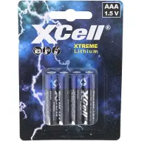 Xcell AAA, Micro Lithium Batterie, XTREME Lithium Batterie FR03, L92 1,5V 4er Blister
