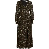 Apricot Maxikleid "Maxikleid" im Ikat-Design