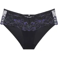 Triumph Klassischer Damenslip Wild Gardenia Florale 10224878 Schwarz