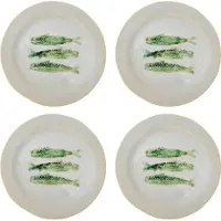 Creative Collection Hadden Teller grün Ø27cm 4er Set