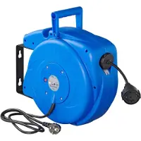 Proplus Kabeltrommel 15 Meter 230 Volt 2750 Watt Blau