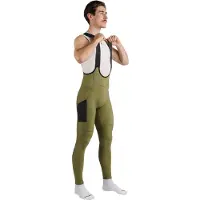 Gripgrab Pacr Thermal Lange Trägerhose Grün XL Herren Grün XL