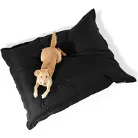 Green Bean Hundebett für mittlere & große Hunde 120x160cm mit EPS Perlen Füllung - Hundekissen Hundematte Hundesofa Dog Bed
