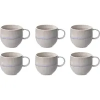 Villeroy & boch Tasse Perlemor Sand 0,35 L (6er-Set)