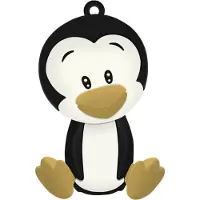 Celly PBPENGUIN, 2600 mAh, Lithium Polymer (LiPo), 10 W, Schwarz, Weiß, Gelb