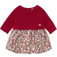 Mayoral Kleid für den Alltag 2821 Rot Regular Fit