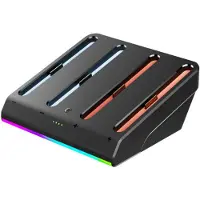 VORTEX VR VortexVR RGB Joy-Con Ladestation, 4 Plätze, für Nintendo Switch 2