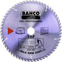 Bahco Kreissägeblatt Mit 40 Zähnen Für Drahtsägen In Holz 315 Mm
