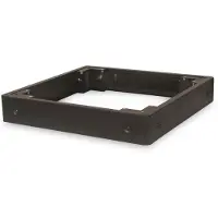 Digitus Sockel 600 x 600 mm (BxT) für Unique & Unique Light Netzwerkschränke, Regal-Sockel, Stahl, Schwarz