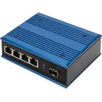 Digitus Industrial Poe 4 Ports 10/100/1000base-tx+1000base-fx Switch