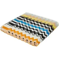 Missoni Badetuch Best Black Multicolor (100 x 150 cm)