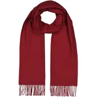 Gant für Herren. 9920203 Roter Wollschal (OSFA), Lässig, Wolle
