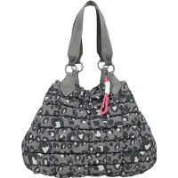 Fritzi aus Preußen Schultertasche Izzy Medium Limited Leo Bubble Shoulder Bag Soft Anthra grau