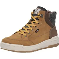 Rieker Schnürstiefel - Gelb Leder : 40 : Normal Größe: 40 Weite: Normal