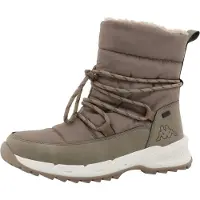 Kappa Damenschuhe Stiefel Gefüttert Winterstiefel Beige Freizeit