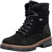 Remonte Winterstiefelette "Elisabeth Hurley-Collection" Schnürboots mit wasserabweisender TEX-Membran und Fiber Grip